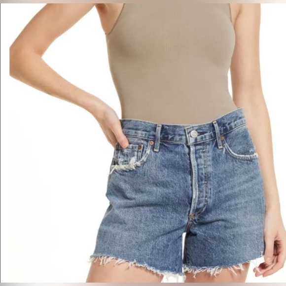 GOOD AMERICAN Mock Neck Seamless Bodysuit Size Large/X-Large Size 3/4 - Picture 3 of 5